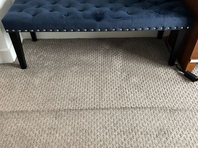 Cushioned bench