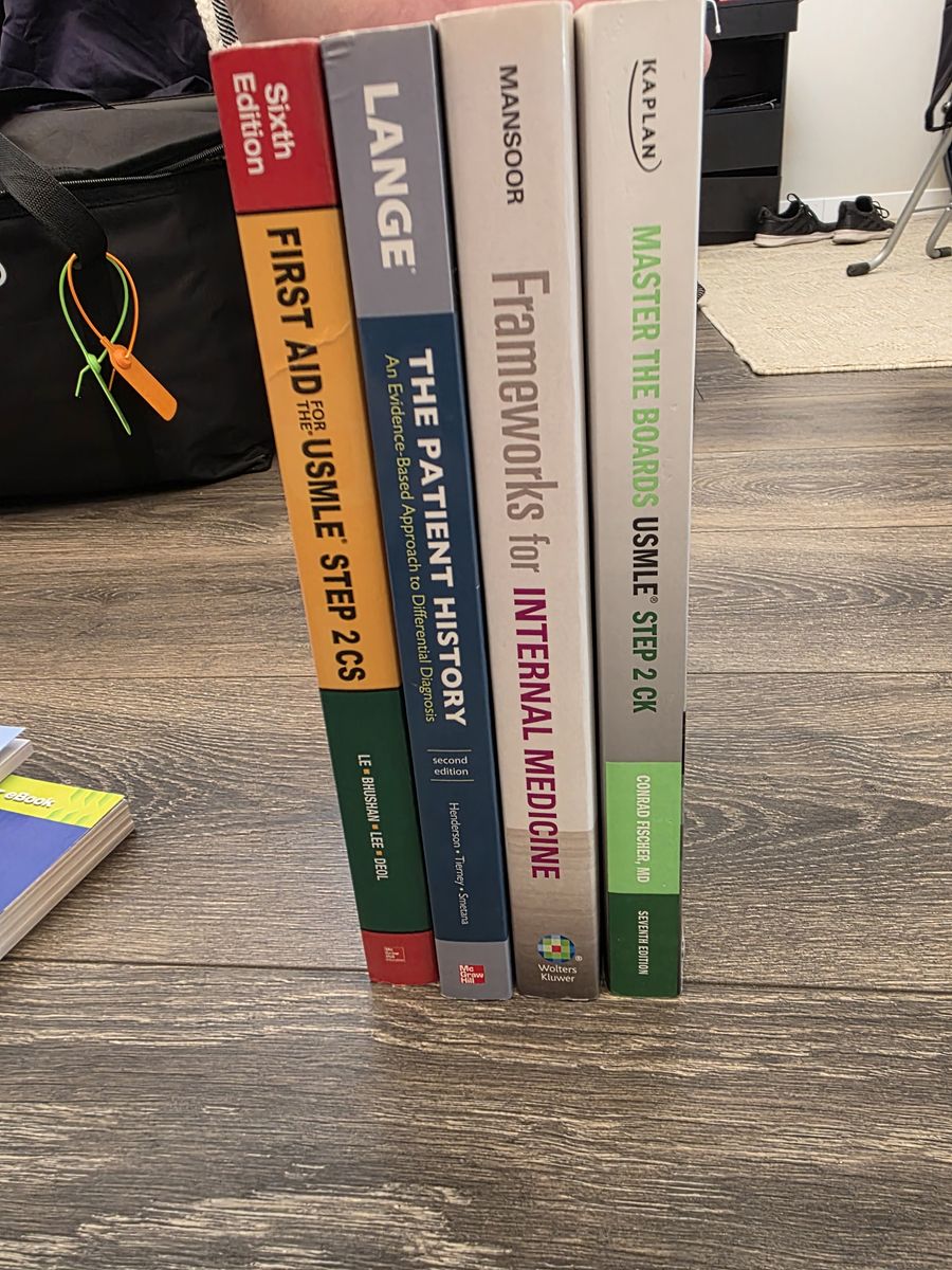 Medical School Textbooks Bundle – First Aid, Case Files, Pathology, Clinical Pocket Books