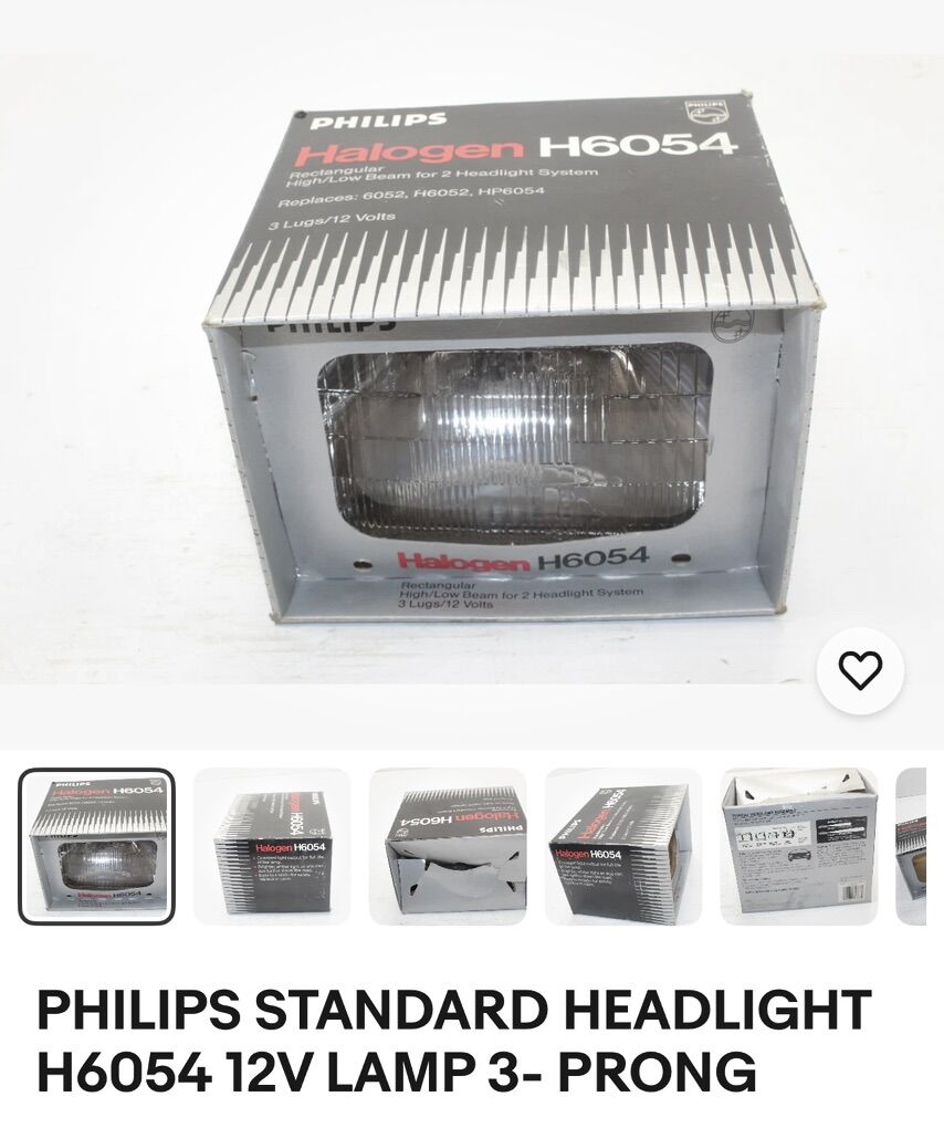 Philips H6054 Halogen Lights