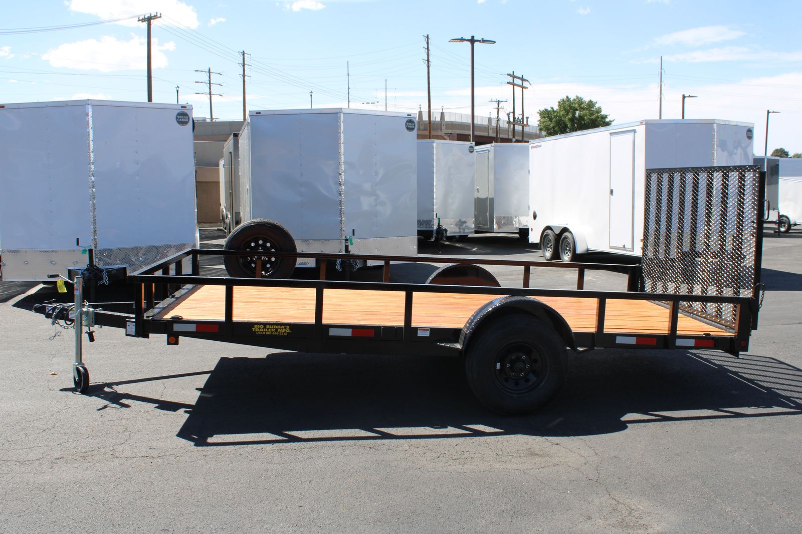 Big Bubba 7 x 14 Utility Trailer 5K AXLE