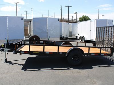 Big Bubba 7 x 14 Utility Trailer 5K AXLE