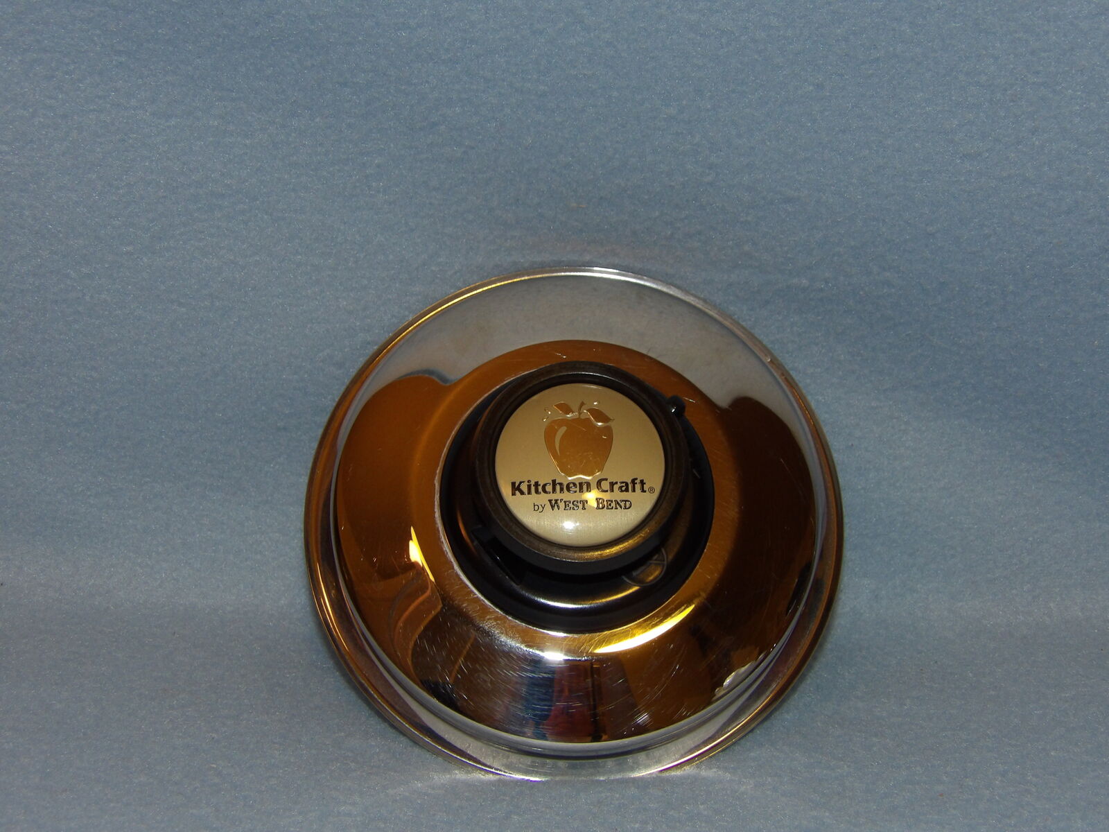 Kitchen Craft by West Bend Small Sauce Pan Vented Replacement Lid Stainless Steel 6.5" Size