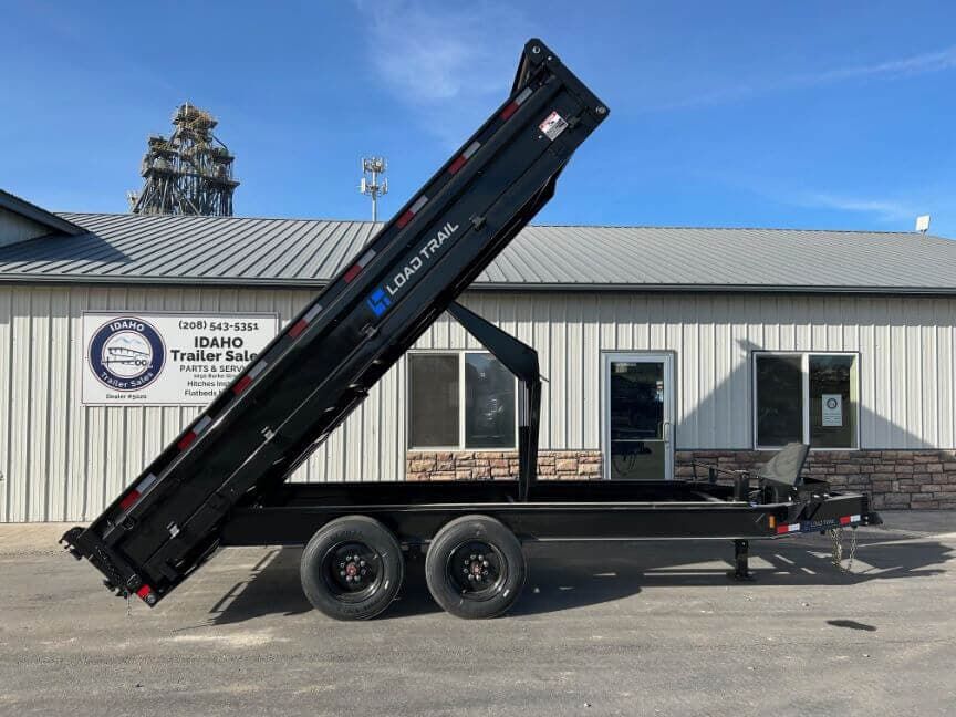 2027 Load Trail DZ 96x16x18 Deckover Dump Trailer 16K Fold Down Sides