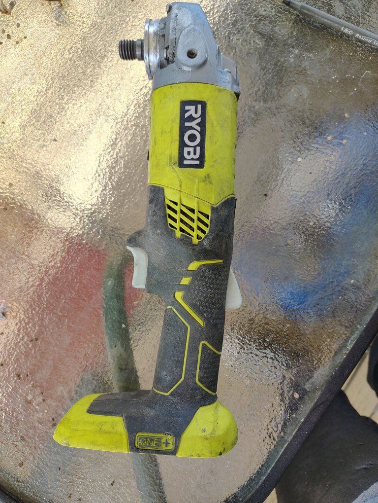 Ryobi P4221 18V ONE+ Cordless 4-1/2 in. Angle Grinder Tool Only