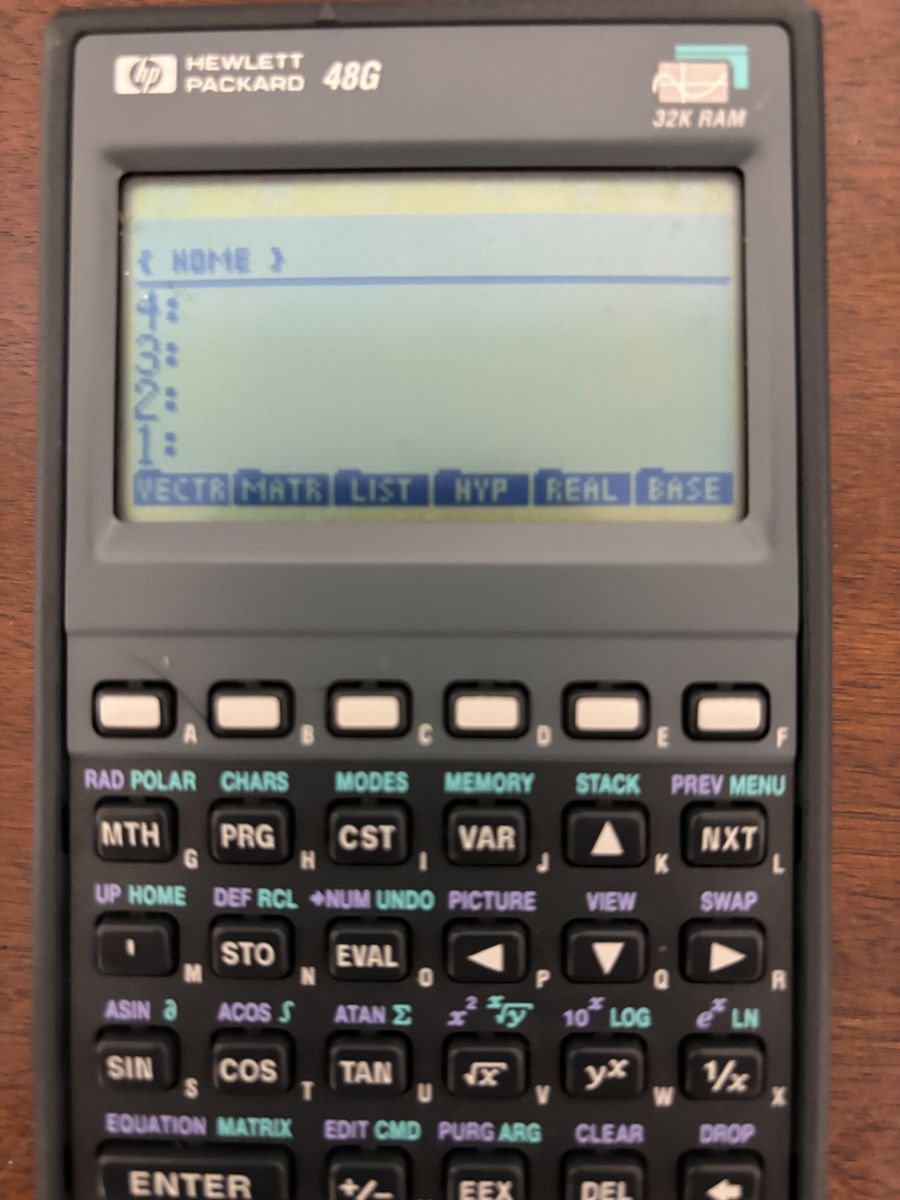 HP 48G Graphing Calculator (RPN) – Tested & Working