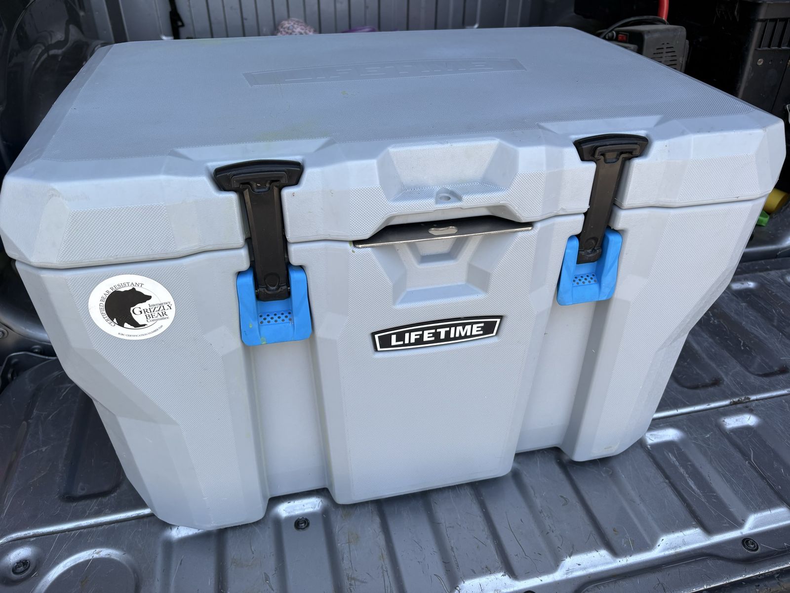 Lifetime 65 Quart High-Performance Cooler - Gray, Durable, Bear-Resistant for Camping/Outdoors
