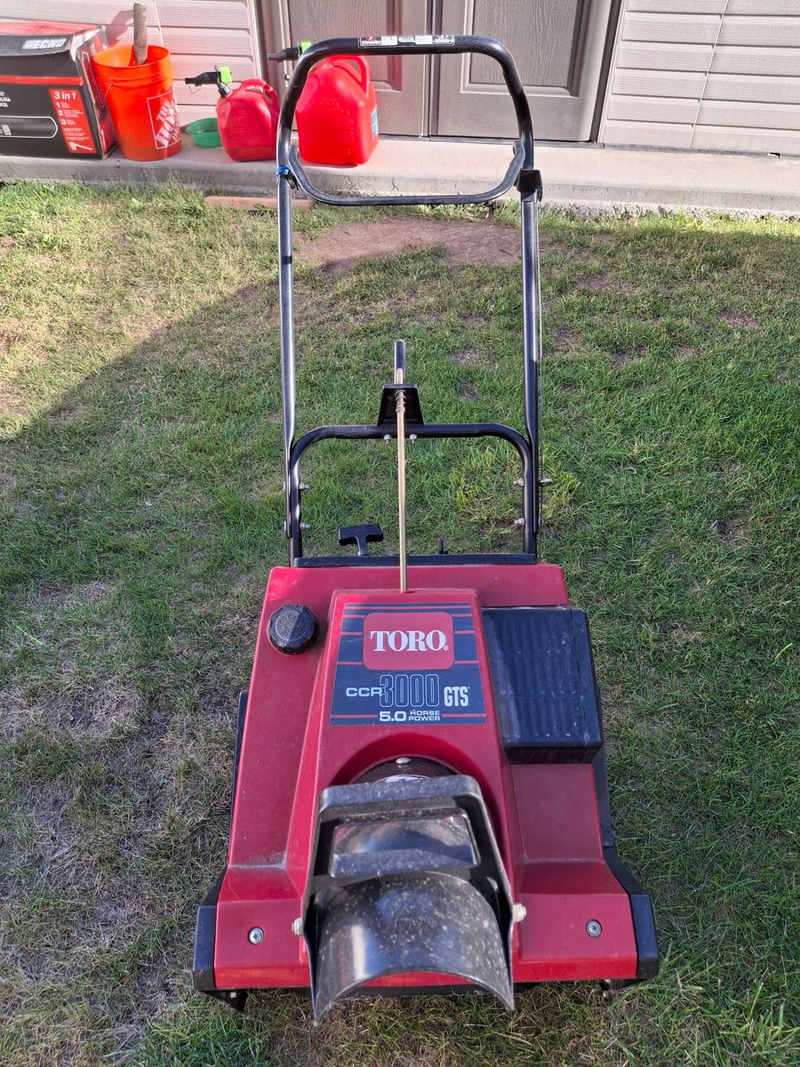 Toro CCR 3000 GTS 5.0 Snow Blower