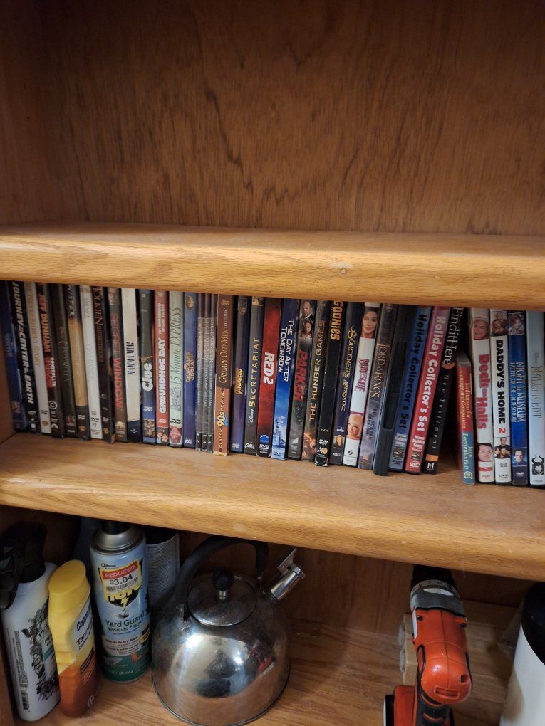 DVD Movie Collection - Mixed Genres, Various Titles (Goonies, Hunger Games, Elf, Daddy's Home 2)