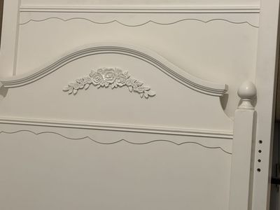 Girls twin sized bed with trundle