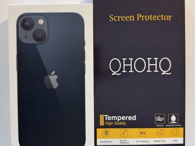 Apple iPhone 13 128GB Midnight Black Unlocked 100% Battery Health