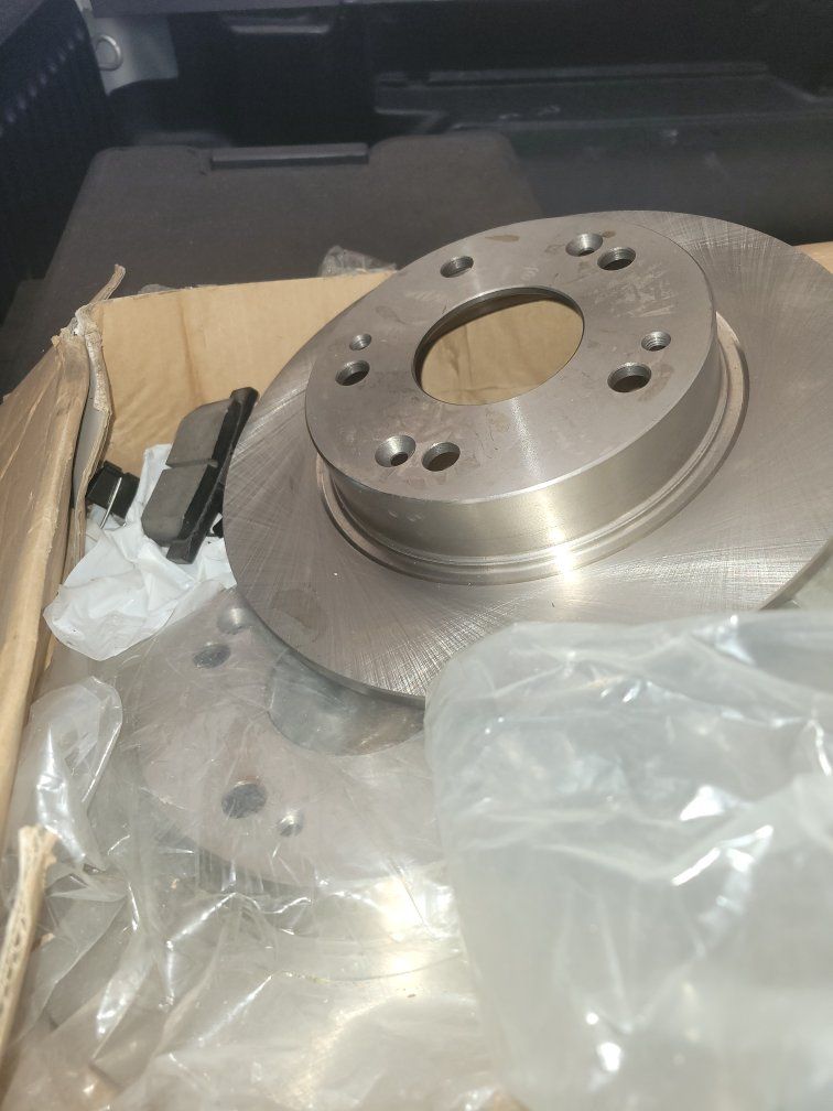 brake rotors and pads