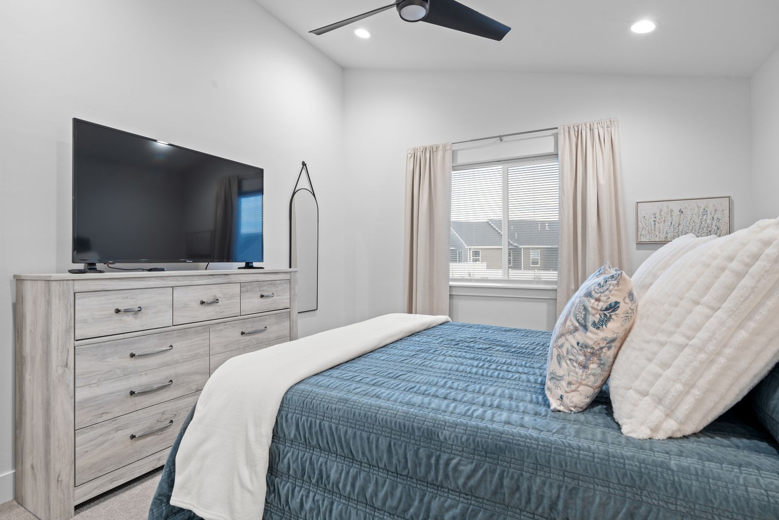 Ashley Bellaby Dresser + Matching Nightstand – $375