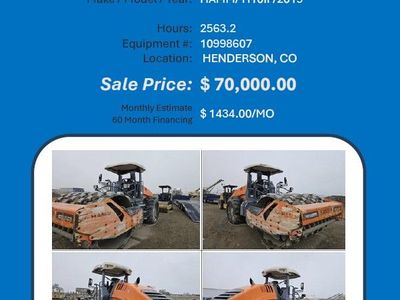 Hamm Roller 84" H 101 2019