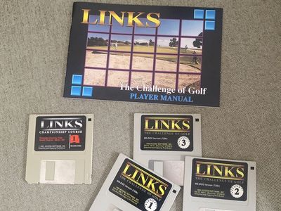 Links Golf Floppy Disk Game