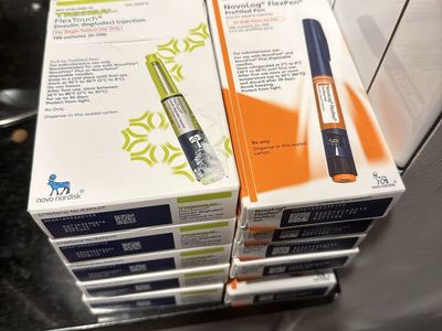 Tresiba FlexTouch and NovoLog FlexPen Insulin Injection Boxes Lot >FREE<
