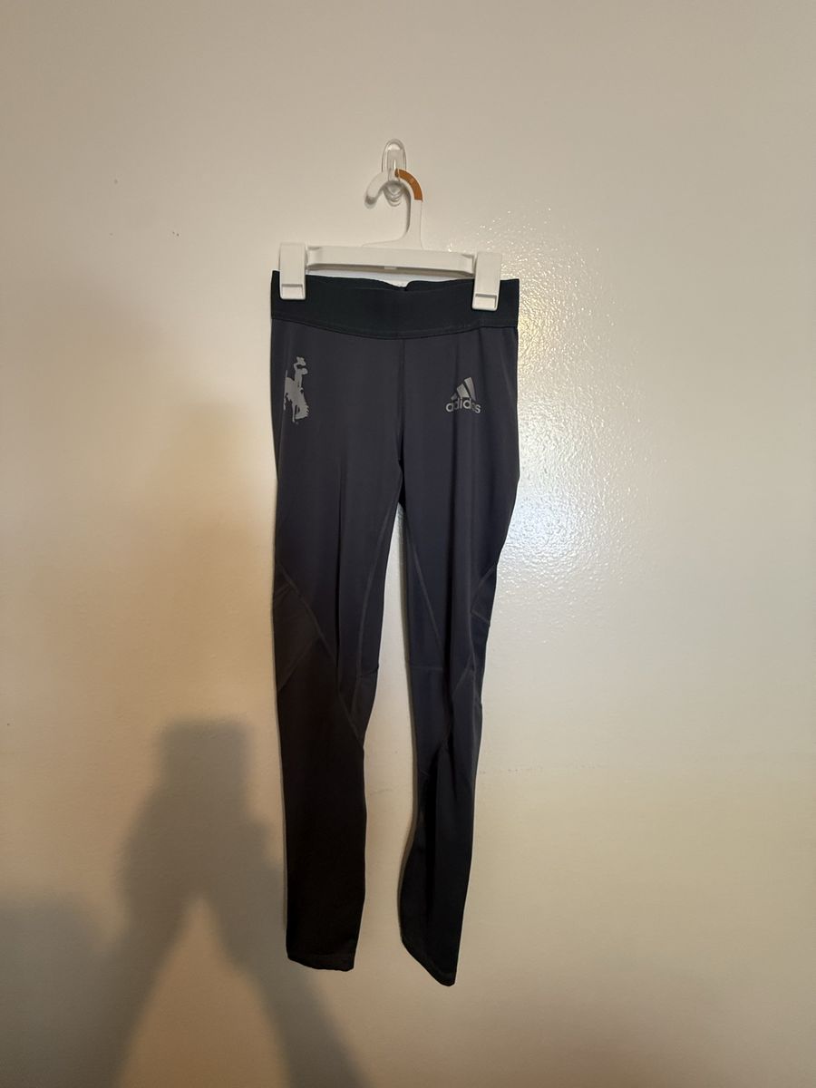 Women’s University of Wyoming Gray Leggings - XS