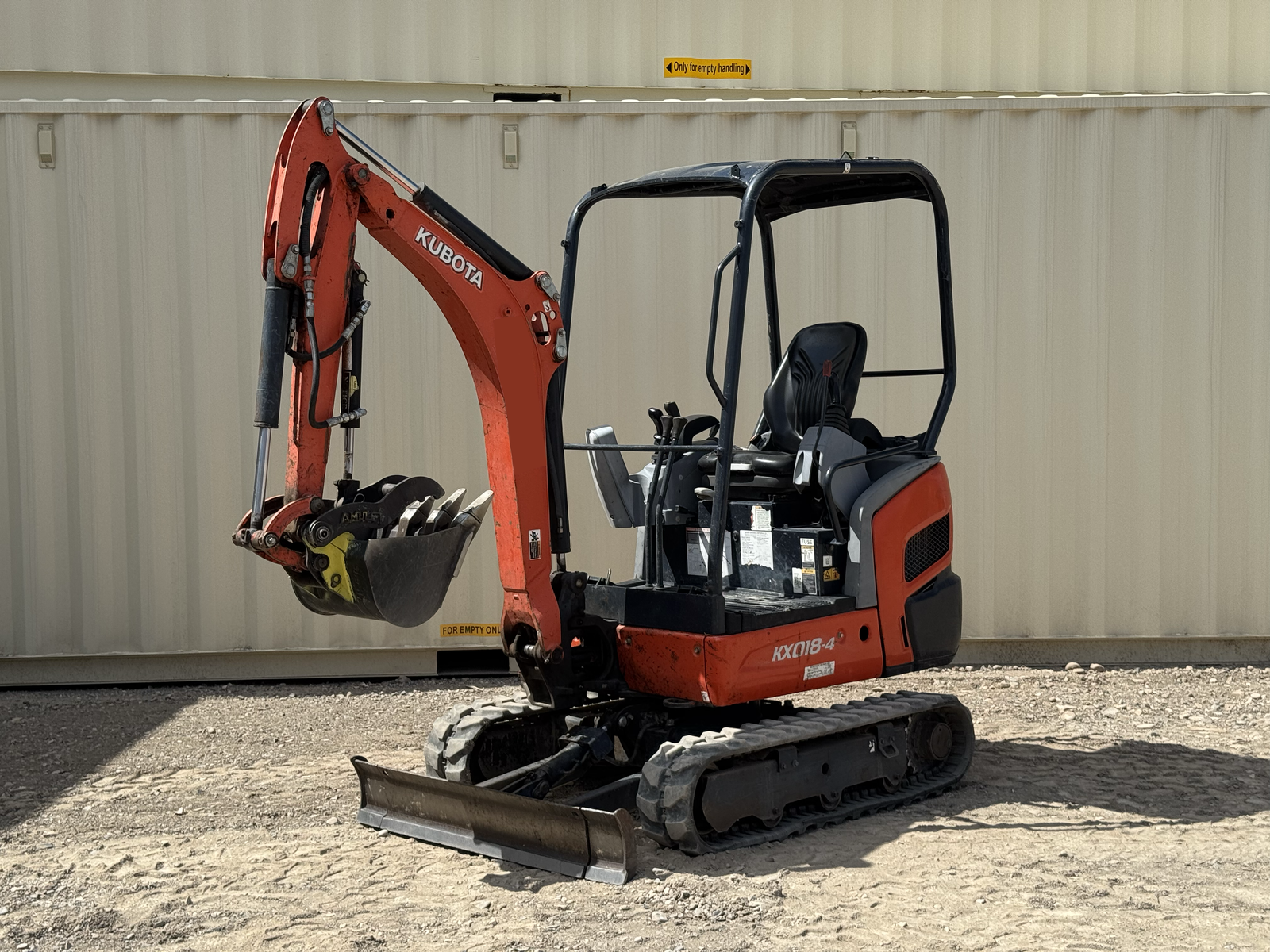 2018 Kubota KX018 Mini Excavator