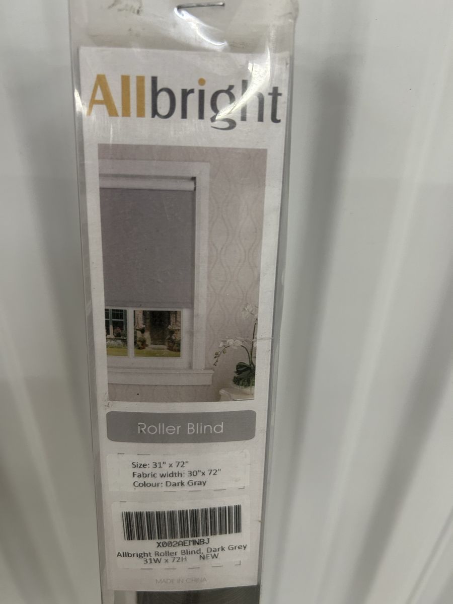 Allbright Roller Blind – Dark Gray | NEW!