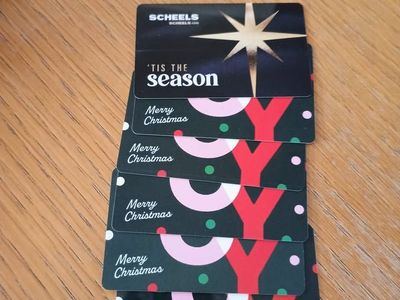 Scheels Gift Cards ($350 Value)