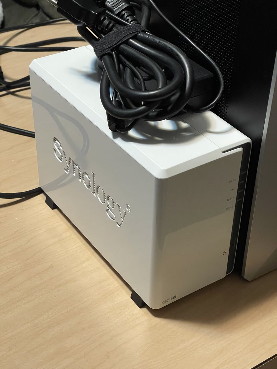 Nas Synology DS218j 2x3TB Hard Drives