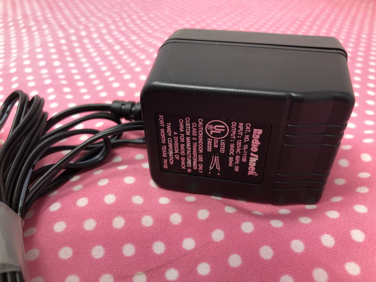 Radio Shack TV Adapter Model # 15-1115b