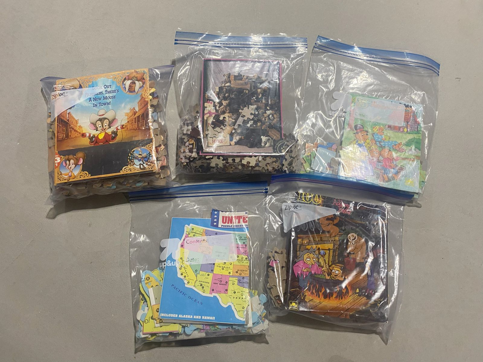 5 Kids Puzzles