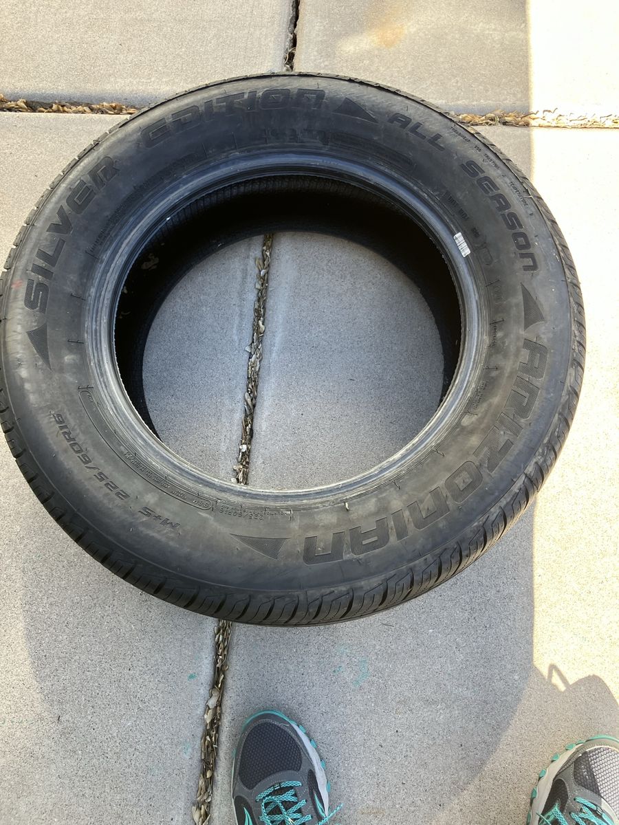 4-Arizonian M+S All-Season Tire 225/60R16 98H - Great Tread