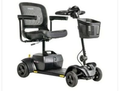 Pride Mobility Go Go Elite Traveller 2 Platinum 4-Wheel Mobility Scooter - EZ Turn, Charge360