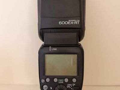 Canon Speedlite 600EX-RT Professional Camera Flash