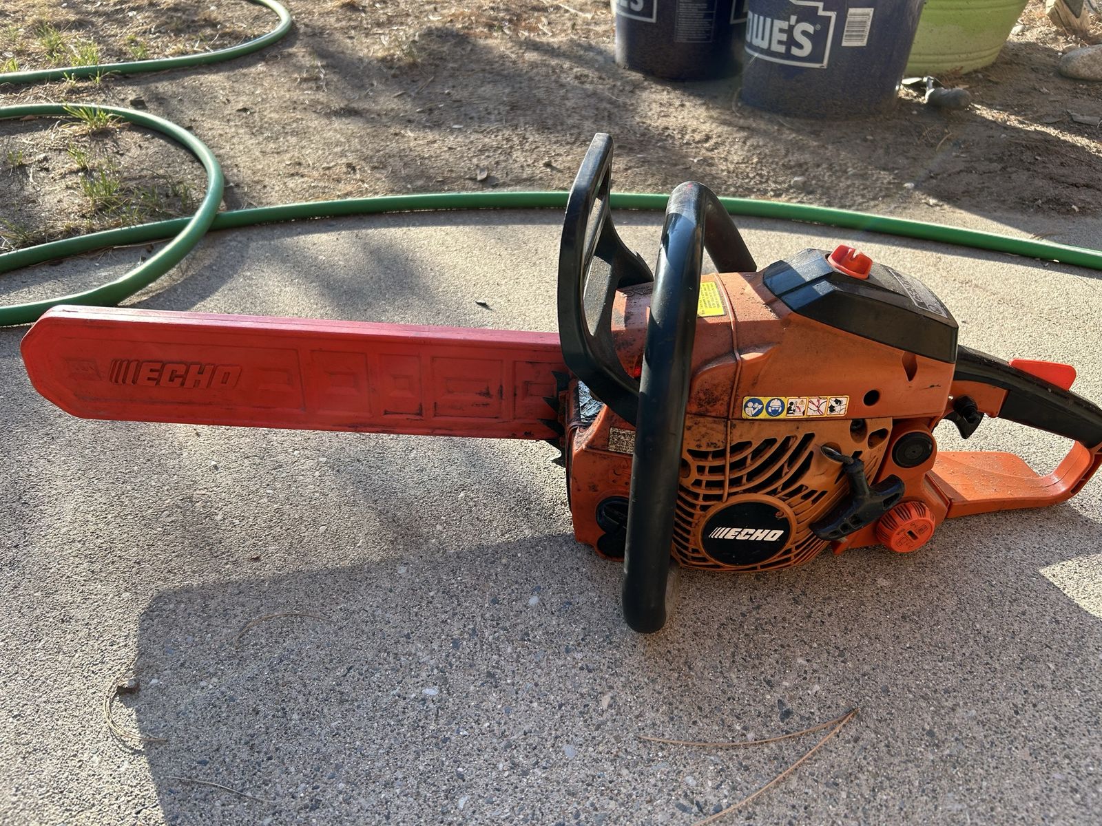 ECHO CS 370 Gas Chainsaw with Bar Cover