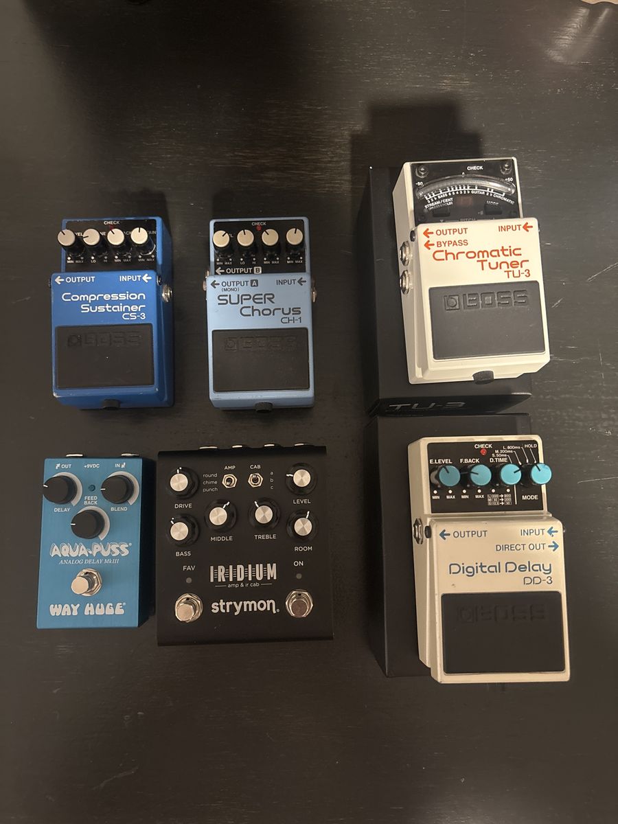 Guitar pedals