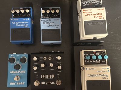 Guitar pedals