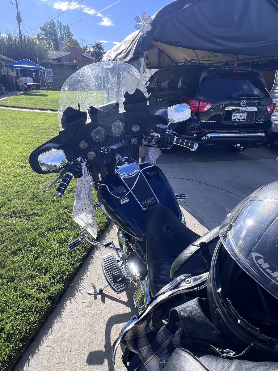 2002 Harley-Davidson Electra Glide Ultra Classic FLHTCU Motorcycle - Blue, Touring Ready