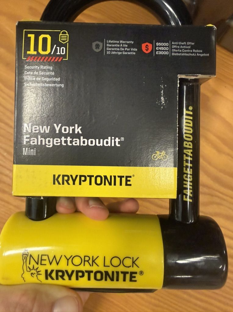 Kryptonite DX1000 Anti-Angle Grinder Bike Lock