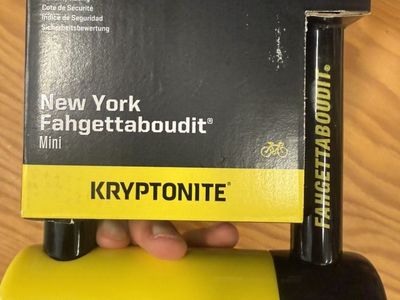 Kryptonite DX1000 Anti-Angle Grinder Bike Lock