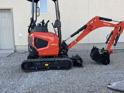Kubota u17 mini excavator for rent