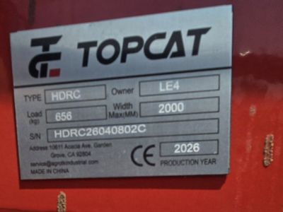 NEW Top Cat Heavy Duty 72" Brushcutter (Skid Steer)