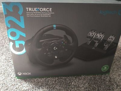 Logitech G923 Racing Wheel and Pedals