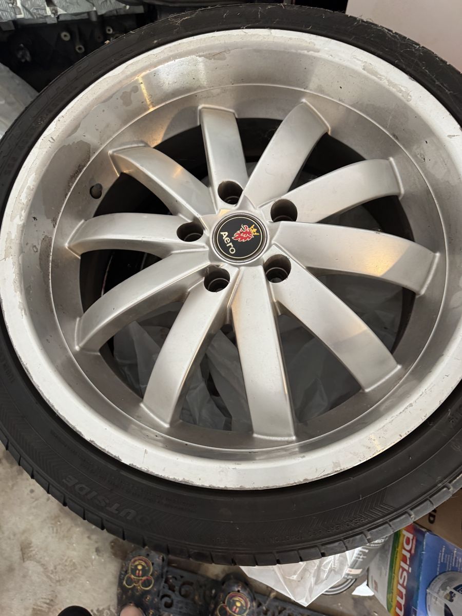 saab 9-5 wheels tires