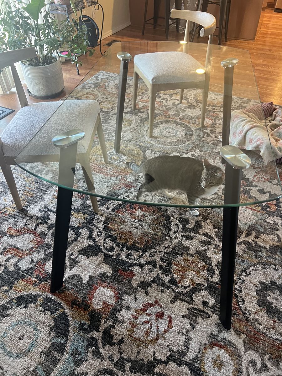 Glass table