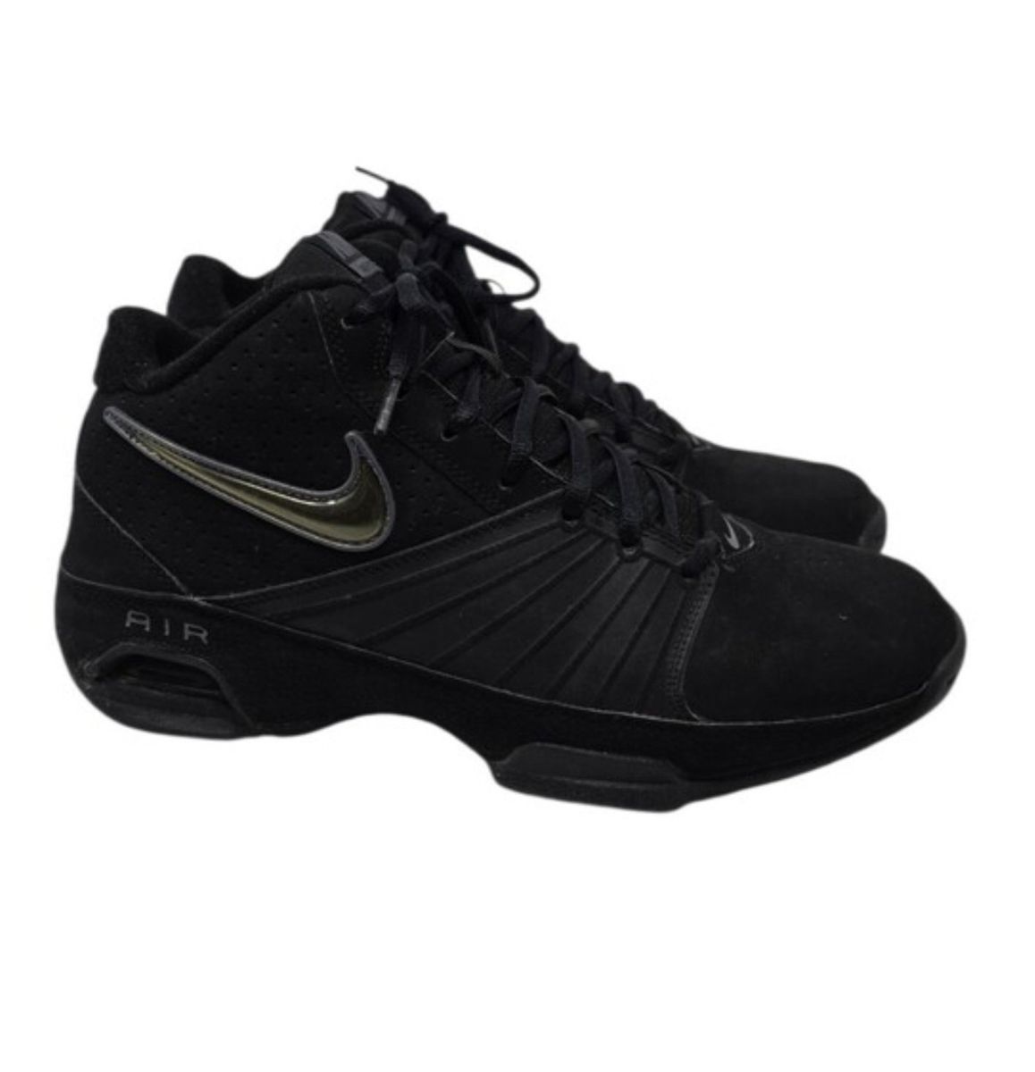 Nike Air Visi Pro 2 Mid Top Basketball Sneaker Black Men's Size 9