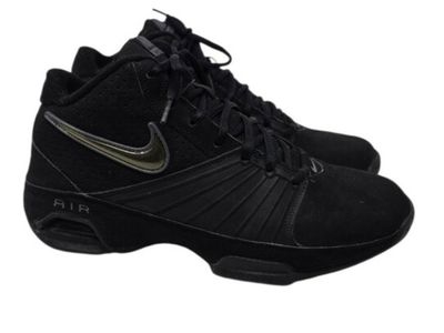 Nike Air Visi Pro 2 Mid Top Basketball Sneaker Black Men's Size 9
