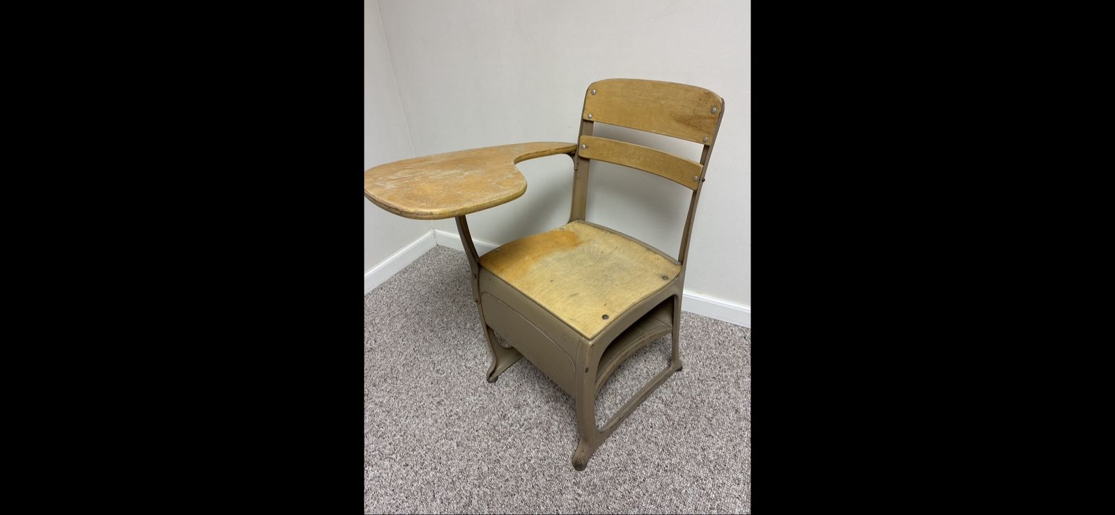 Vintage Student Desk Chair