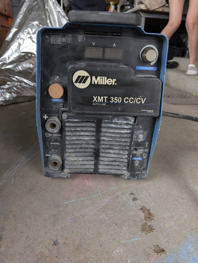 Miller XMT 350 CC/CV Multiprocess Welder