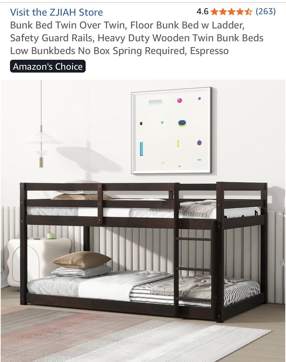 NEW bunk bed. Unopened in box