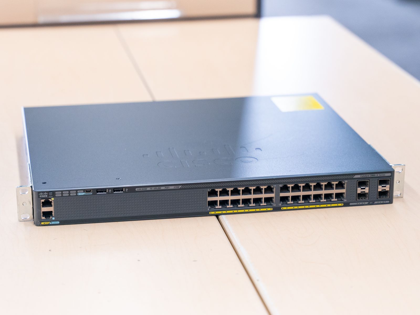 Cisco 2960-X Series 24 Port Managed PoE+ Switch  WS-C2960X-24PS-L
