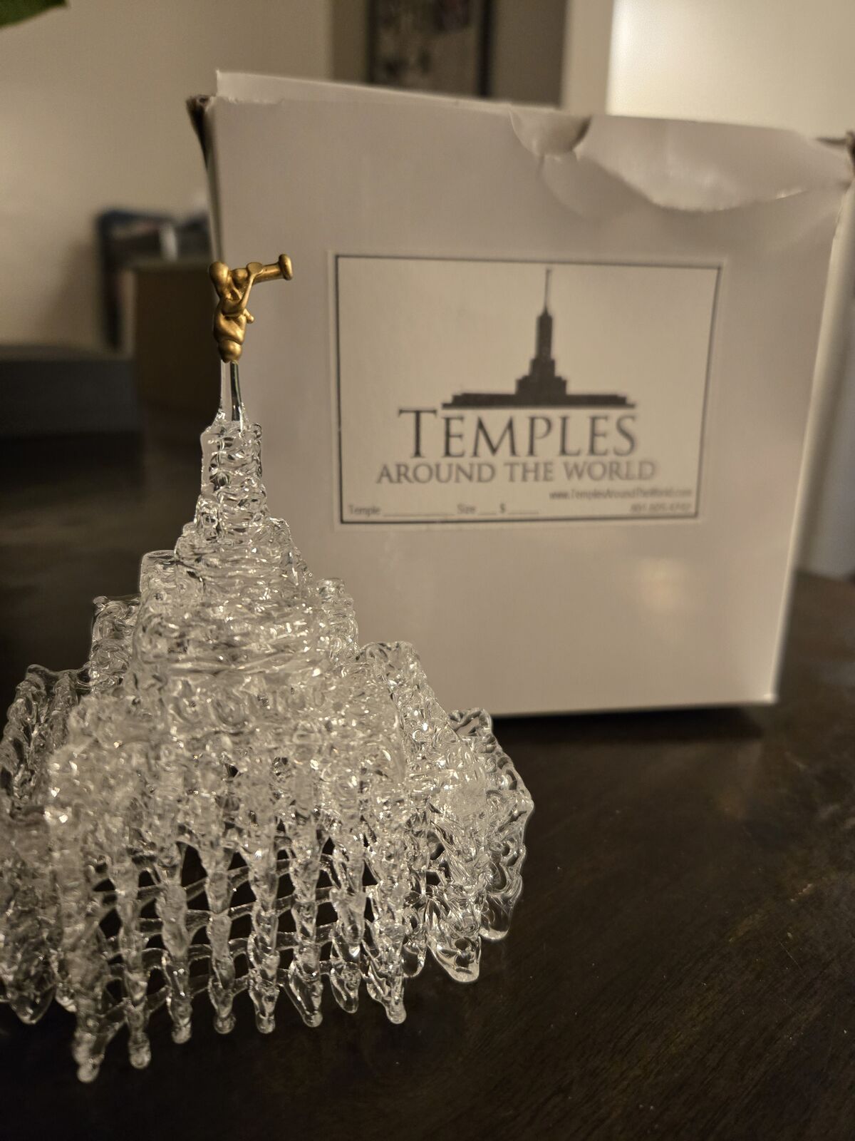 Draper glass temple made by Temples around the World