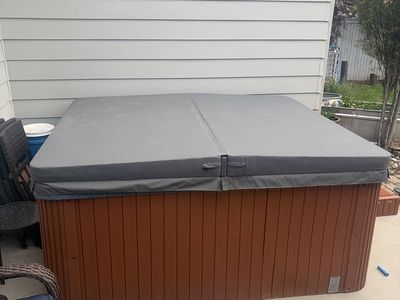 Used Hot Tub/Spa and Gray Cover - Great Condition