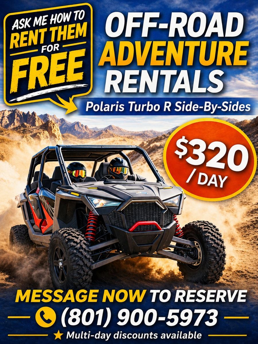 RZR Turbo R for RENT
