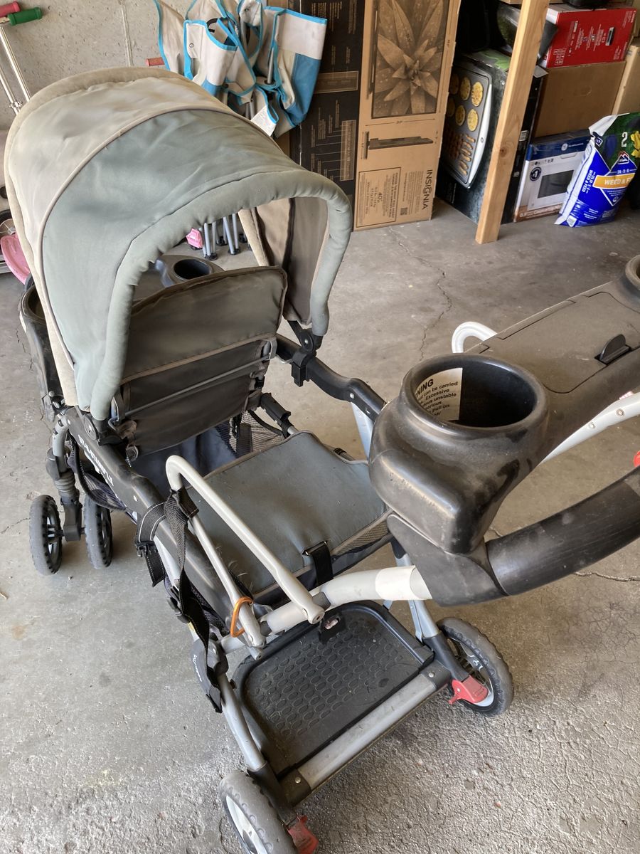Sit n stand stroller